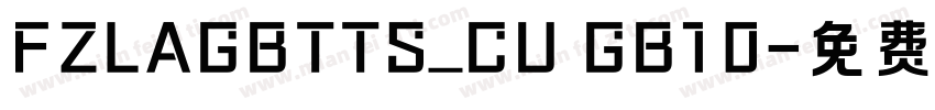 FZLAGBTTS_CU GB10字体转换